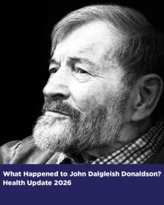 John Dalgleish Donaldson health updaye